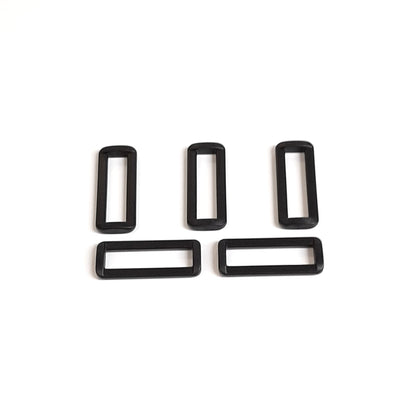 50mm Plastic 2 Bar Loop Buckles For Webbing Straps Bags Crafts x10 x25 x50 x100