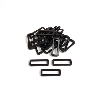 50mm Plastic 2 Bar Loop Buckles For Webbing Straps Bags Crafts x10 x25 x50 x100