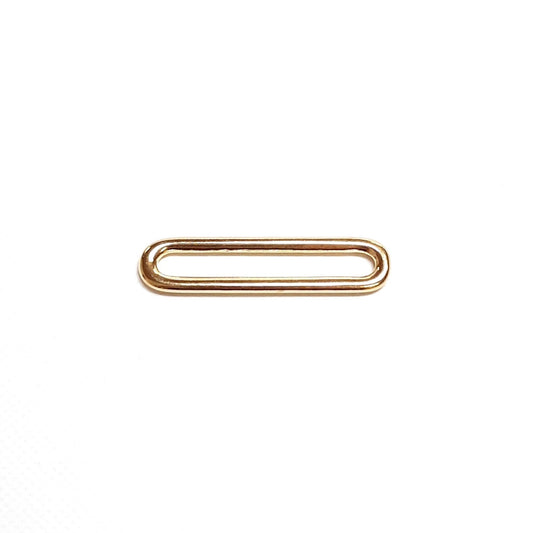 50mm Solid Brass 2 Bar Loop Slider Adjuster x1 - x50 Dog Collars Leather Crafts