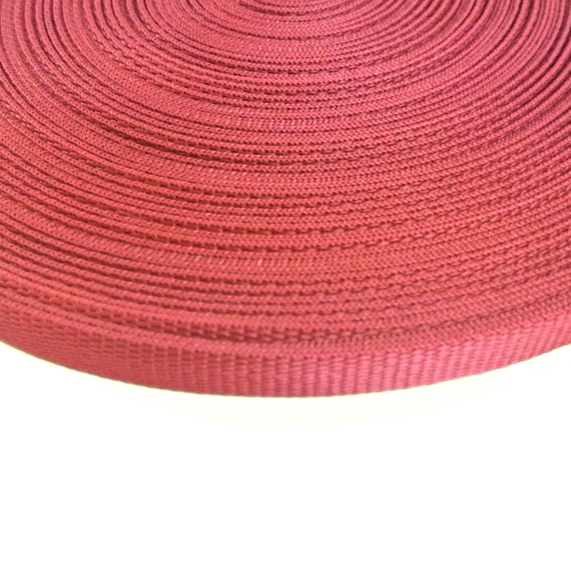 13mm Wide Webbing In Burgandy