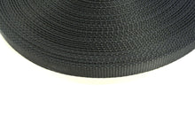 Load image into Gallery viewer, 16mm Wide Webbing In Black 