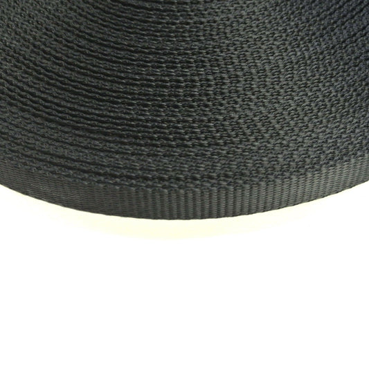 20mm Wide Webbing In Black In Various Lengths