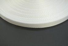 Load image into Gallery viewer, 16mm Wide Webbing In White