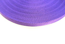 Load image into Gallery viewer, 20mm Wide Webbing In Purple In Various Lengths