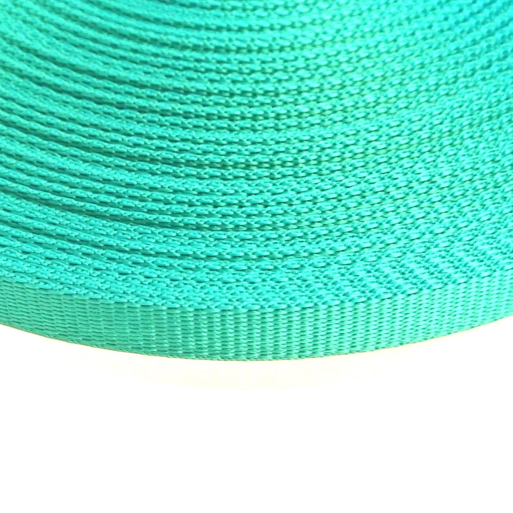13mm Wide Webbing In Emerald Green