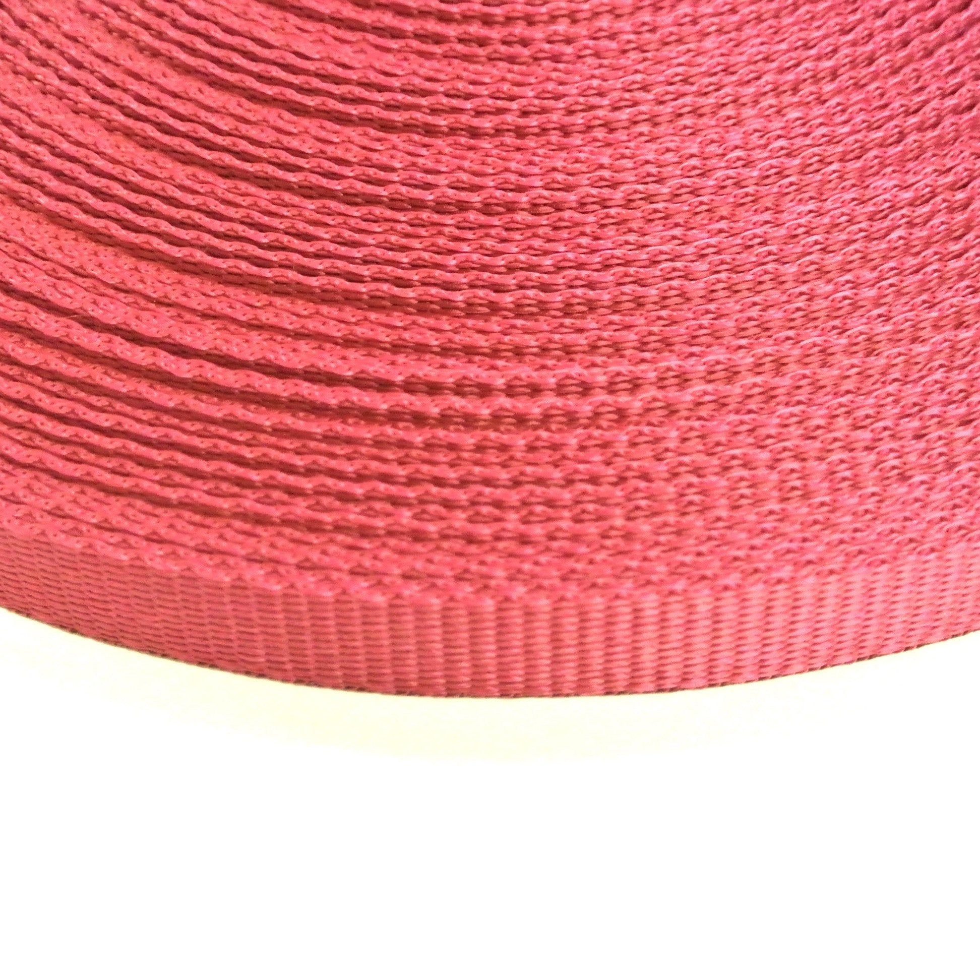 16mm Wide Webbing In Burgundy