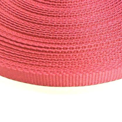 16mm Wide Webbing In Burgundy