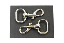 Load image into Gallery viewer, 25mm Light Swivel Trigger Clips Hooks Nickel Plated Dog Leads Webbing Bags x1 - x50