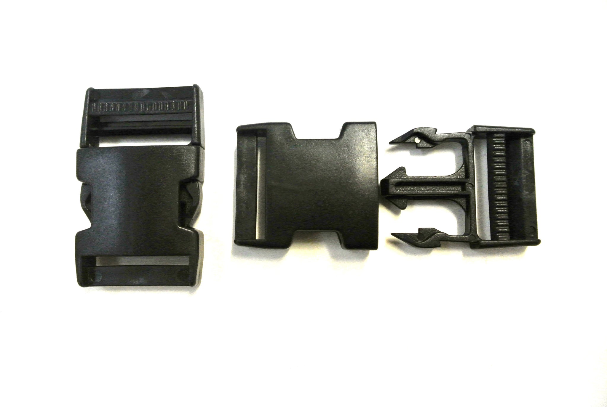 20mm 25mm 40mm 50mm Black Plastic Side Release Buckles For Webbing