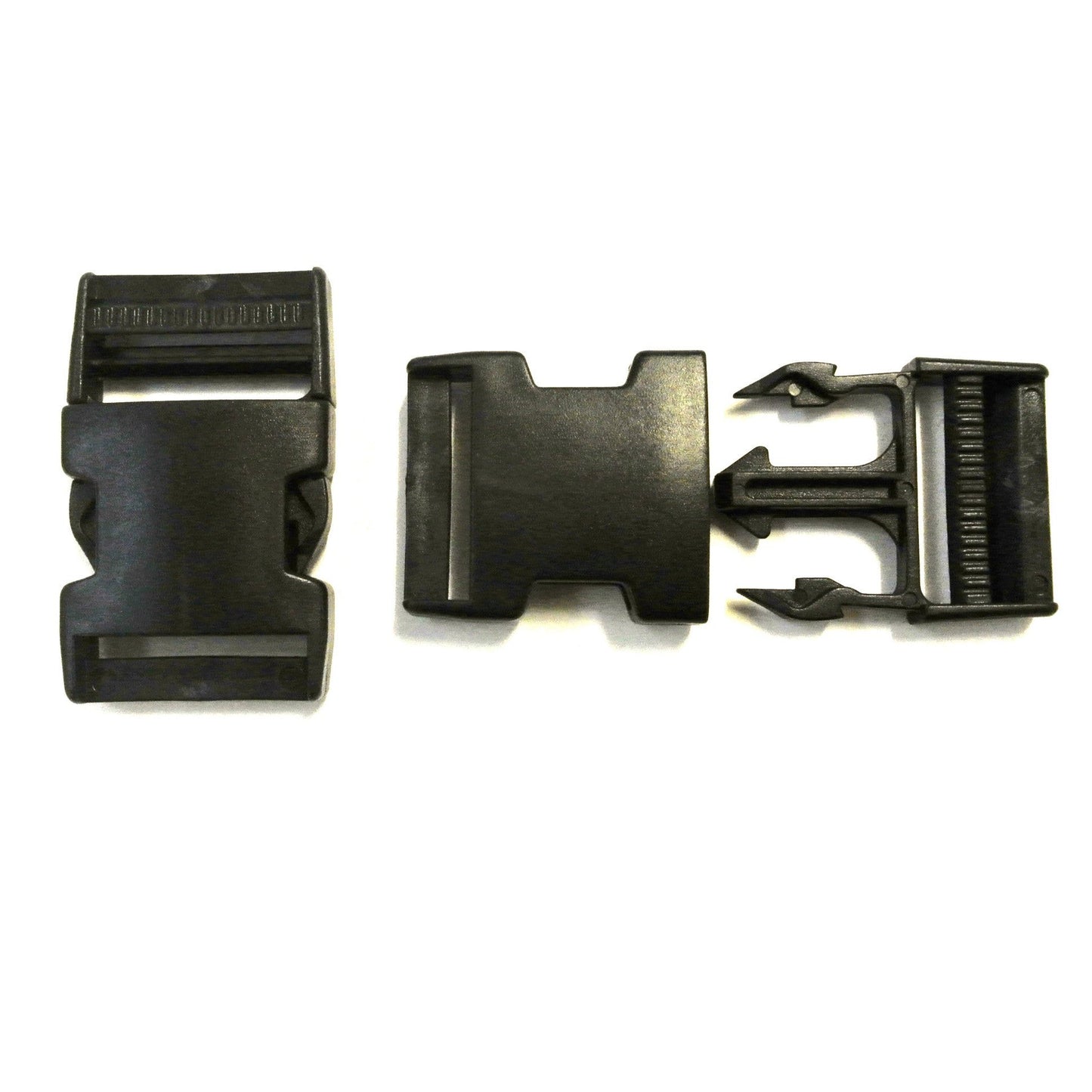 20mm 25mm 40mm 50mm Black Plastic Side Release Buckles For Webbing Bags Straps