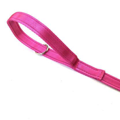 10ft 3m Large Dog Training Lead Horse Lunge Line 25mm Cushion Webbing In Various Colours