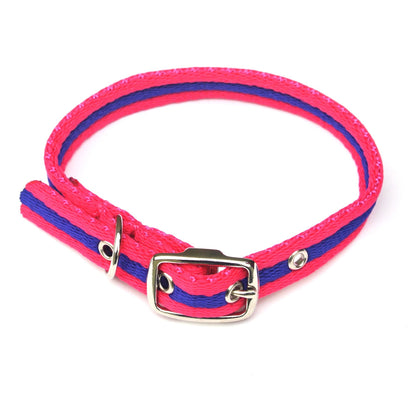 20mm Dog Collars Soft Strong Durable Air Webbing In Various Colours & Sizes