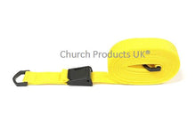 Load image into Gallery viewer, Plastic Cam Buckle Strap With D-ring Each End Tie Down 25mm Webbing 1m - 3.5m