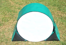 Load image into Gallery viewer, Dog agility tunnel sandbags in green and black 