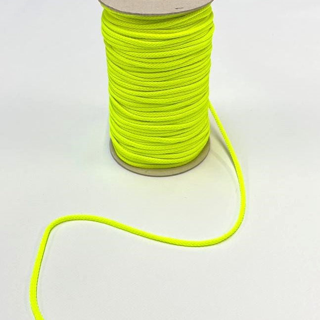 4mm Polyester Cord Soft Drawstring Piping Cord In 22 Colours And Various Lengths