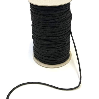4mm Polyester Cord Soft Drawstring Piping Cord In 22 Colours And Various Lengths