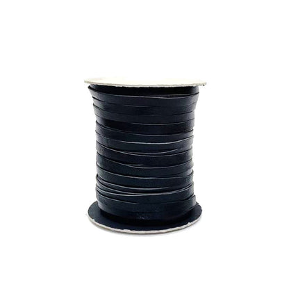 6mm Flat Genuine Leather Thonging Strip Laces Cord Various Colours And Lengths