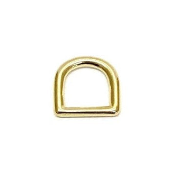 Solid Brass D-Rings 12mm - 38mm Dog Leads Collars Horse Leather Crafts x1 - x50