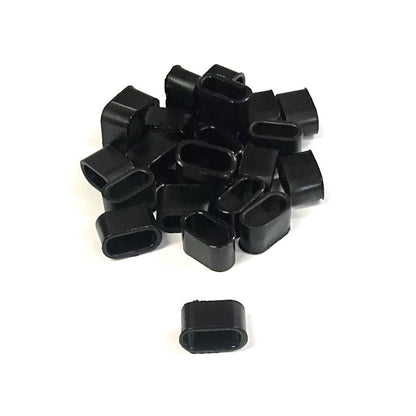 13mm Plastic Strap Keepers Loops Dog Collars Leads Straps Bags Webbing x1 - x100