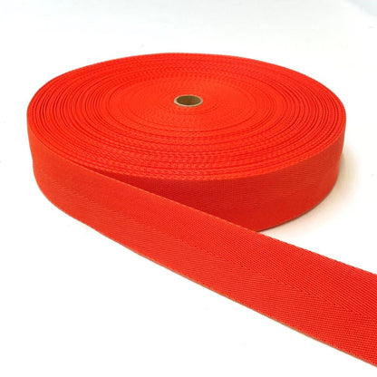 2"/50mm Webbing V-Twill Weave 500kg for Surcingle straps handles crafts and DIY In 18 Colours