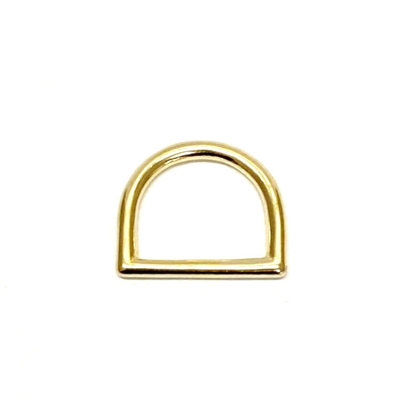 Solid Brass D-Rings 12mm - 38mm Dog Leads Collars Horse Leather Crafts x1 - x50