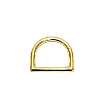 Solid Brass D-Rings 12mm - 38mm Dog Leads Collars Horse Leather Crafts x1 - x50