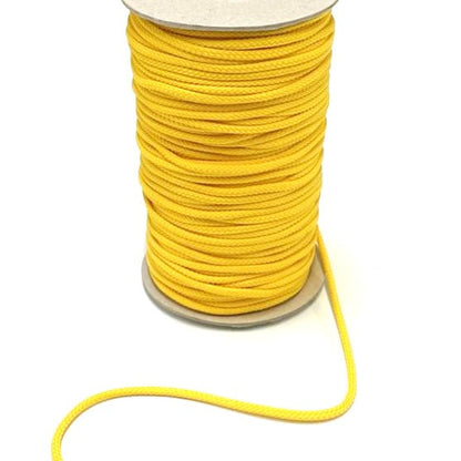 4mm Polyester Cord Soft Drawstring Piping Cord In 22 Colours And Various Lengths