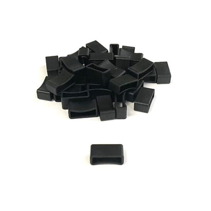 16mm Nylon Strap Keepers Loops For Dog Collars Leads Straps Bags Webbing x10 - x100