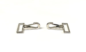 25mm Small Snap Hook Clips Clasp Trigger Nickel Plated For Bags Handles Straps Dog Leads x1 - x100