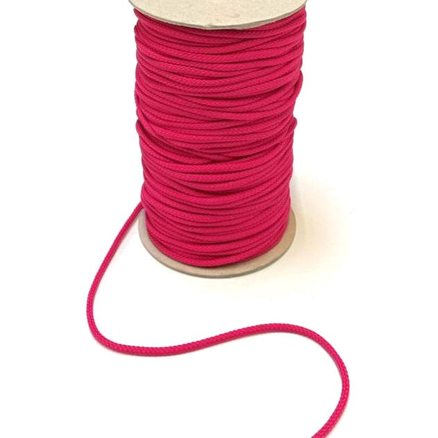 4mm Polyester Cord Soft Drawstring Piping Cord In 22 Colours And Various Lengths