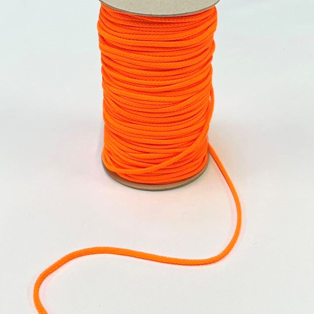 4mm Polyester Cord Soft Drawstring Piping Cord In 22 Colours And Various Lengths
