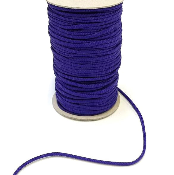 4mm Polyester Cord Soft Drawstring Piping Cord In 22 Colours And Various Lengths