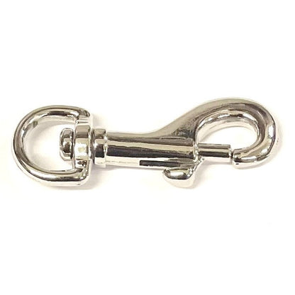 13mm Trigger Clips Hooks Die cast Nickel Plated For Dog Leads Webbing's Bags Straps