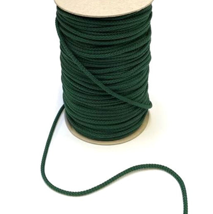 4mm Polyester Cord Soft Drawstring Piping Cord In 22 Colours And Various Lengths