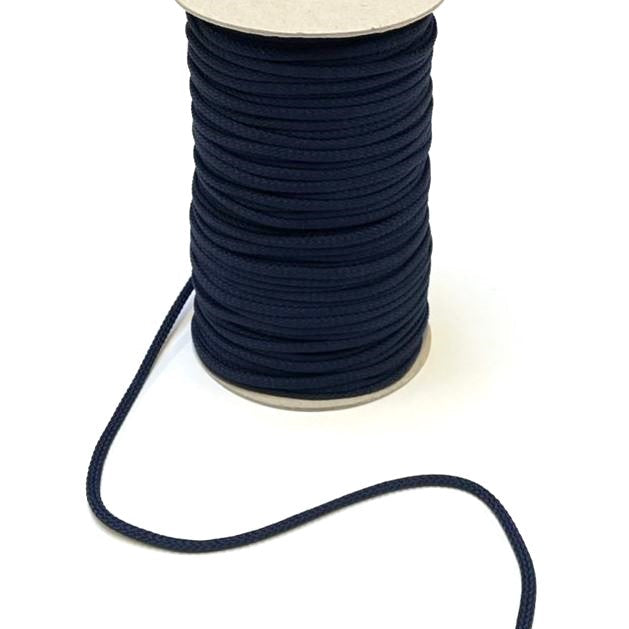 4mm Polyester Cord Soft Drawstring Piping Cord In 22 Colours And Various Lengths
