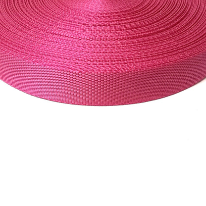 38/40mm Heavy Duty Polypropylene Webbing 550kg In 19 Colours 2m 5m 10m 25m 50m For Bags Straps Handles