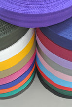 Load image into Gallery viewer, 38/40mm Wide Herringbone Webbing In Various Colours