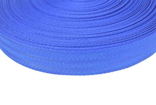 Load image into Gallery viewer, 38/40mm Wide Herringbone Webbing In Royal Blue