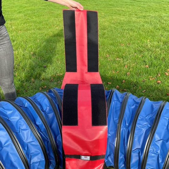 New Dog Agility Tunnel Corner Sandbag Adjustable 60cm - 80cm Diameter Tunnels For Indoor And Outdoor UV PVC In Various Colours