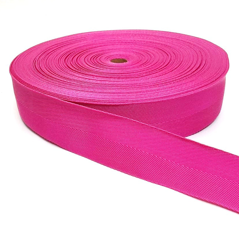 2"/50mm Webbing V-Twill Weave 500kg for Surcingle straps handles crafts and DIY In 18 Colours