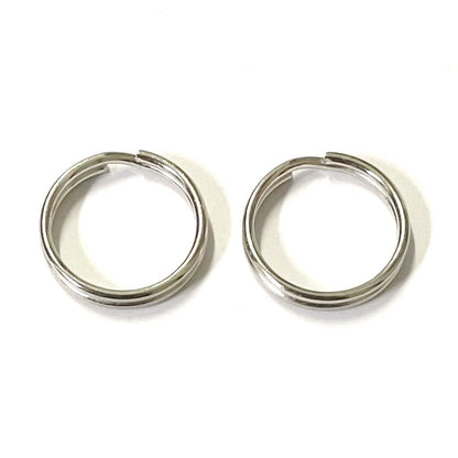 20mm 25mm Split O-Rings Nickel Plated x1 - x50 Key Rings Chains Lanyard Crafts