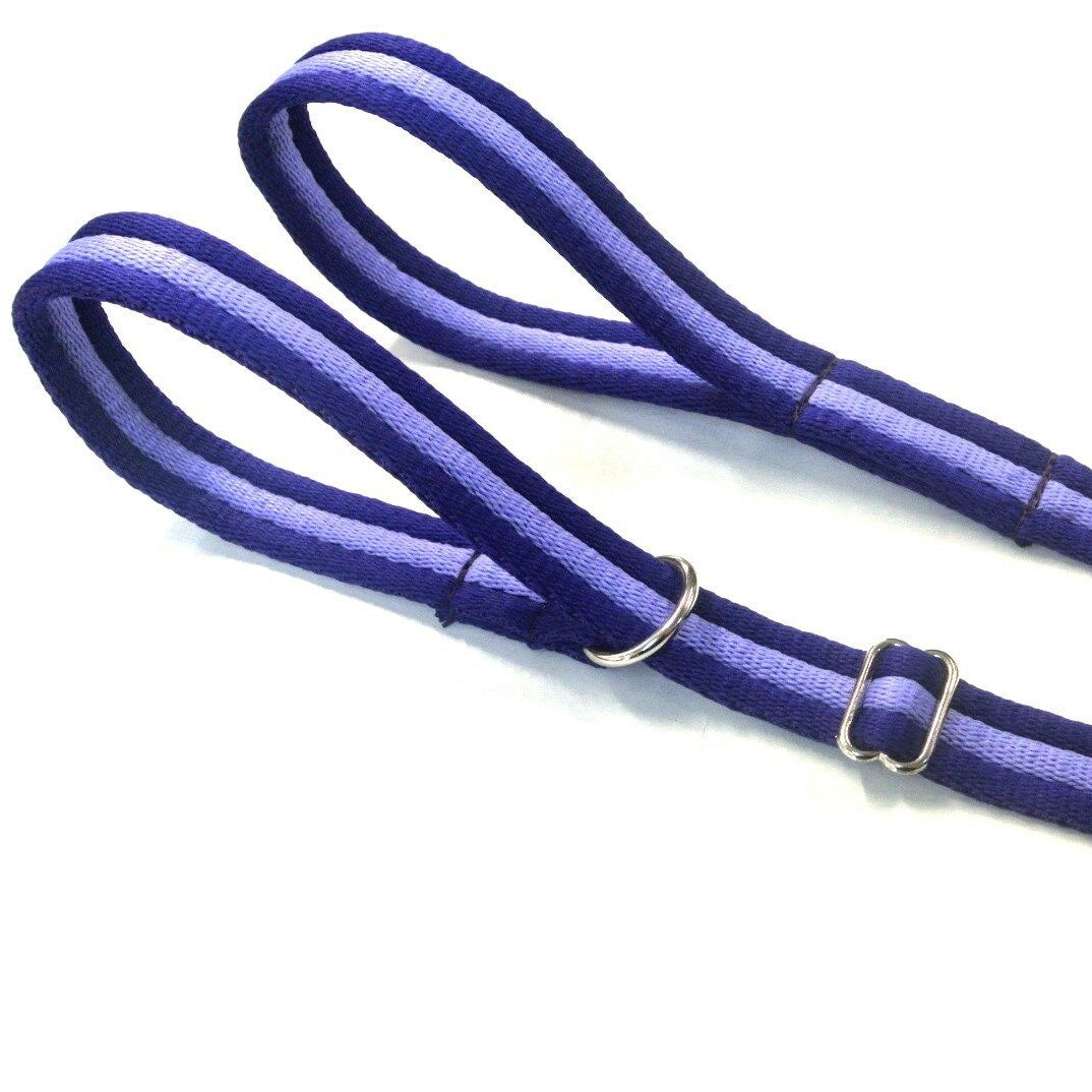 Dog Slip Leads Training Obedience Walking Leash 72"/6ft Long 20mm 25mm Air Webbing 24 Colours