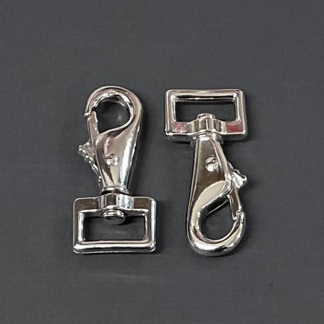 20mm Snap Clip Horse Pony Rug Repairs Leg Clip Nickel Plated For Dog Leads Webbing Straps