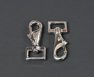 20mm Snap Clip Horse Pony Rug Repairs Leg Clip Nickel Plated For Dog Leads Webbing Straps