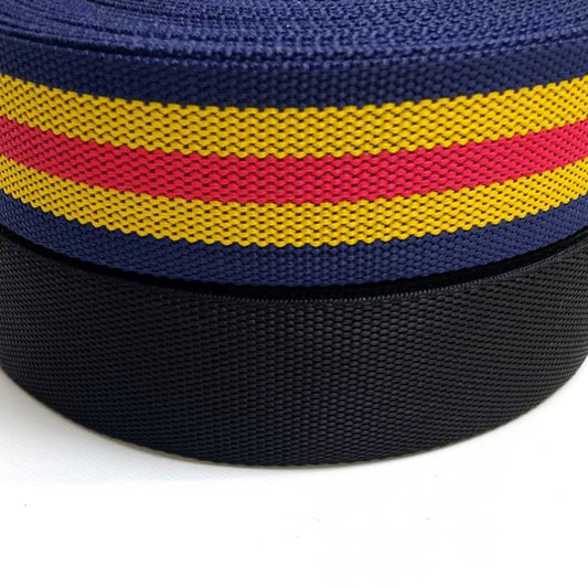 2"/50mm Wide Surcingle Webbing 1000kg for Straps Handles Belts Crafts In Various Lengths