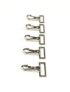 25mm Small Snap Hook Clips Clasp Trigger Nickel Plated For Bags Handle –  Church Products UK®