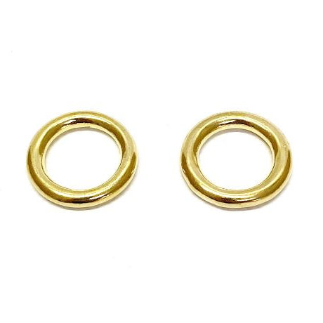 Solid Brass O-Rings 16mm 20mm 25mm 38mm 50mm For Dog Leads Collars Horse Reigns Leather Crafts x2 x5 x10 x25 x50