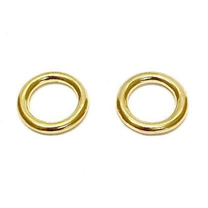 Solid Brass O-Rings 16mm 20mm 25mm 38mm 50mm For Dog Leads Collars Horse Reigns Leather Crafts x2 x5 x10 x25 x50