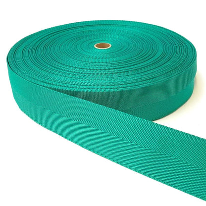2"/50mm Webbing V-Twill Weave 500kg for Surcingle straps handles crafts and DIY In 18 Colours