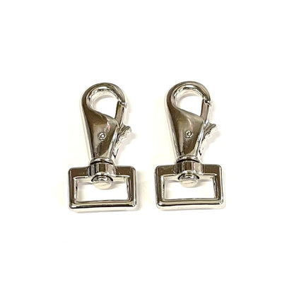 20mm Snap Clip Horse Pony Rug Repairs Leg Clip Nickel Plated For Dog Leads Webbing Straps